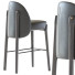 Barhocker District Eight Ames Leather - HenMat