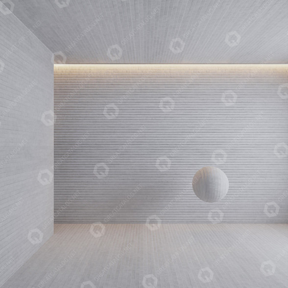 Tynk Ribbed Concrete 2 + model 3D