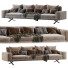 Canapé Driade Fenix 3-Seater - HenMat