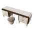 Туалетний столик та пуф Adora Diamante Arredo Classic - chart.inviz