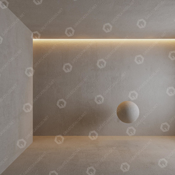 Plâtre Stucco 8 + modèle 3D