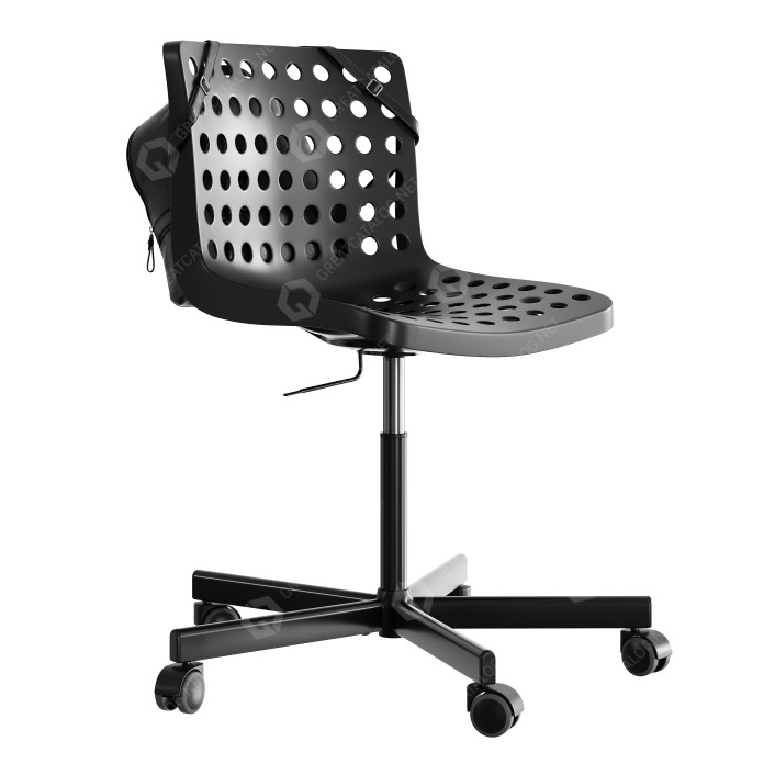 Office Chair and Backpack IKEA Skalberg Sporren 3D model #9296