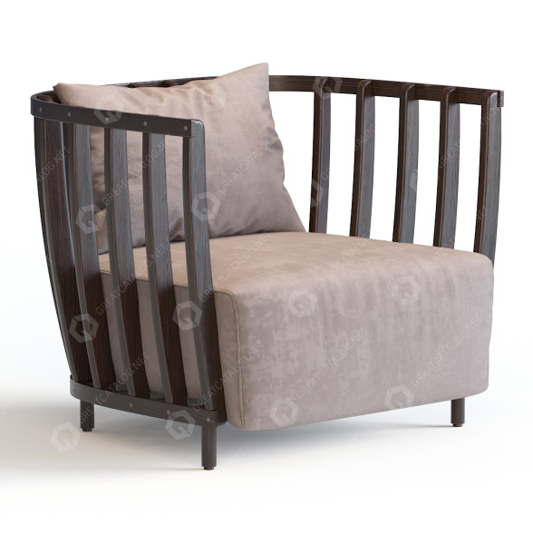Sessel Ethimo Swing Garden 3D-Modell