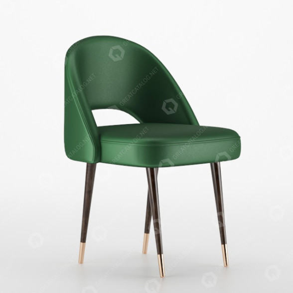 Chair For Study and Dining 3D model