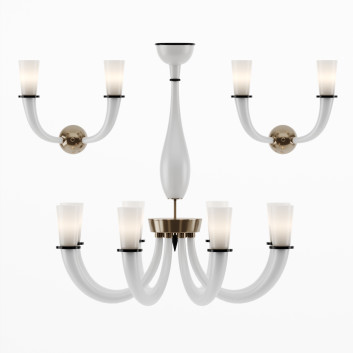 Люстра та бра Veronese Design Gabbiano Collection