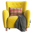 Armchair Fritz Hansen Style 1950s Mohair - HenMat