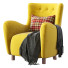 Armchair Fritz Hansen Style 1950s Mohair - HenMat