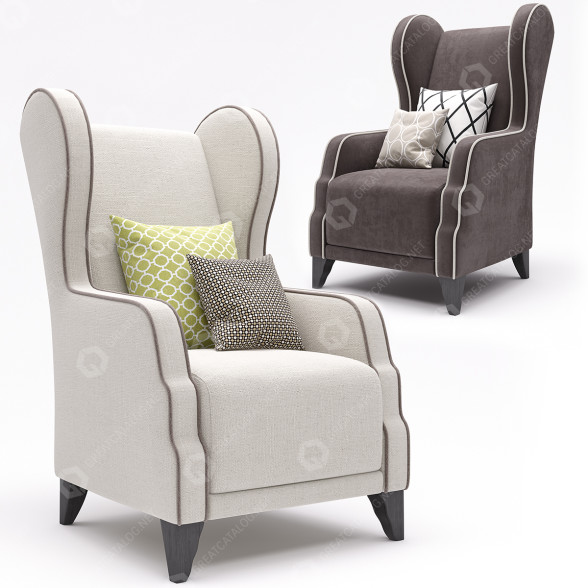 Fotel Tosconova Lyra model 3D