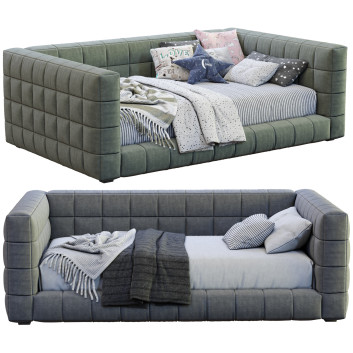 Ліжко Pottery Barn Baldwin Lounge Corner Upholstered