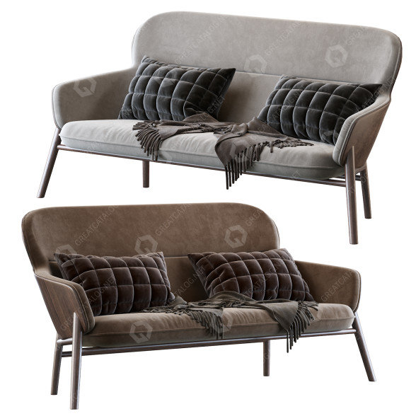 Диван Connection Hygge 3D модель