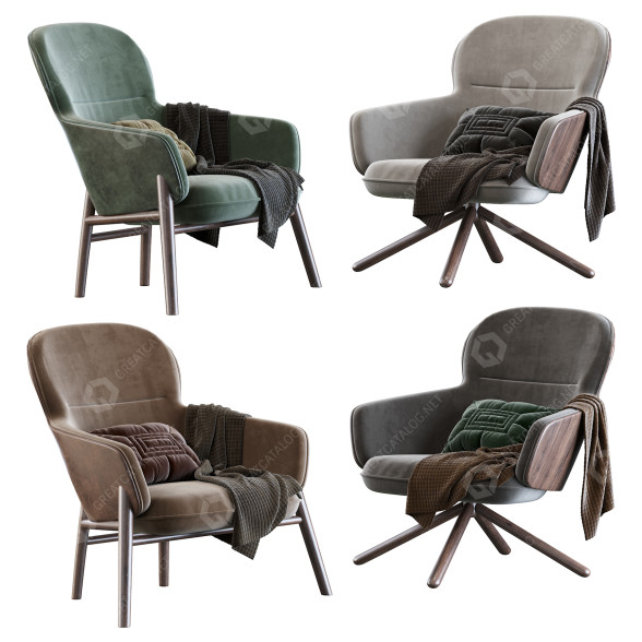 Sessel Connection Hygge 3D-Modell