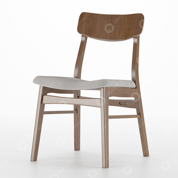 Chair Wooden 3D model