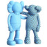 Statuette Kaws Gold - HenMat