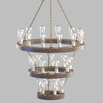 Люстра Arteriors Geoffrey 3-Tier