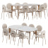 Стол и стулья West Elm Jane Dining - DayToday