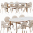 Стол и стулья West Elm Jane Dining - DayToday