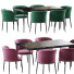 Mesa y sillas Eichholtz Filmore Dining - DayToday