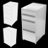 Table de chevet IKEA Micke Mikke - Zolty
