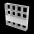 Rack IKEA Kallax - Zolty