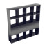 Rack IKEA Kallax - Zolty