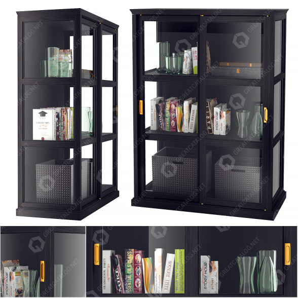 Стелажі та декор IKEA Malsjo Set 3D модель