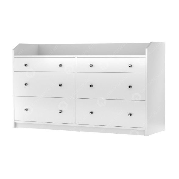 Комод IKEA Hauga V5 3D модель