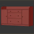 Сервант IKEA Hauga V4 - Zolty