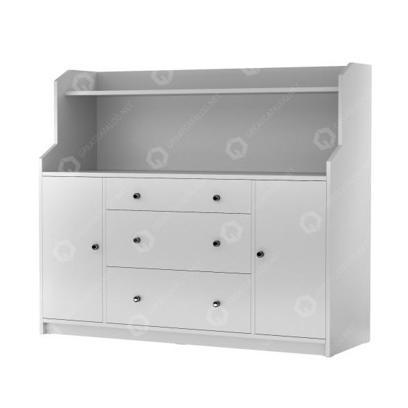 Buffet IKEA Hauga V3 modèle 3D