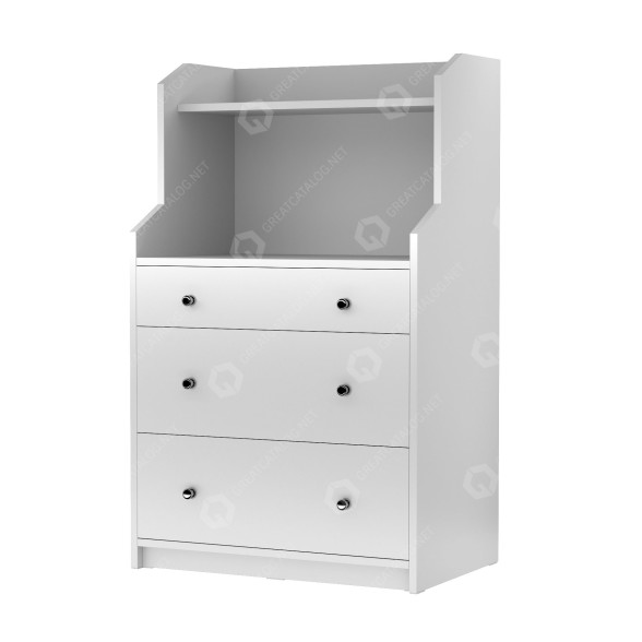Commode IKEA Hauga V2 modèle 3D
