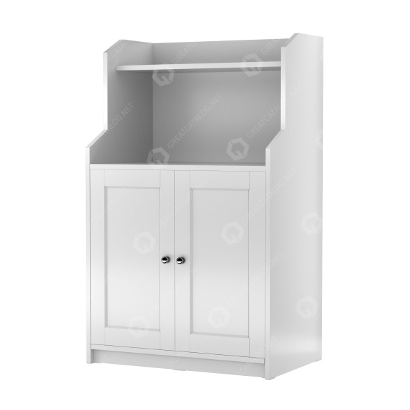 Комод IKEA Hauga V1 White 3D модель