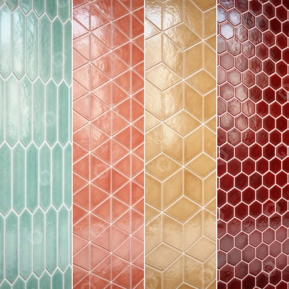 Плитка Tile 4K Materials A1 3D модель