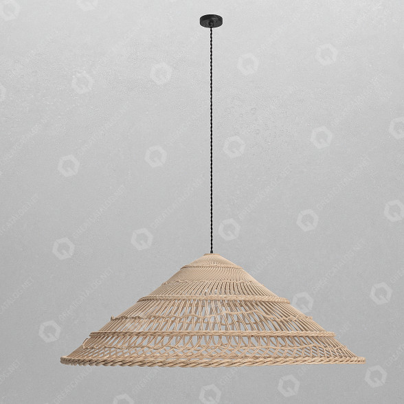 Світильник HK Living Triangle Natural 3D модель