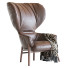 Armchair David Fox Design Hygge High Back Leather - HenMat