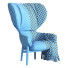 Armchair David Fox Design Hygge High Back Leather - HenMat