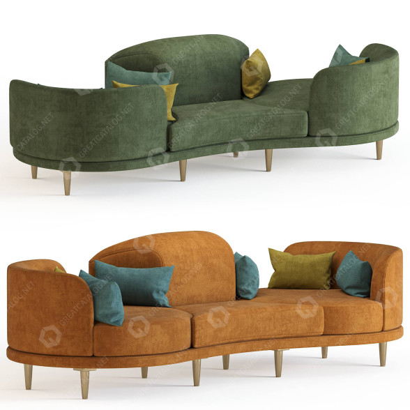 Sofa I Dervisci by Roberto Gerosa 3D model