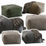 Пуф Icon Milano Velvet Footstool - HenMat
