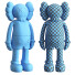 Statuette Kaws Red Blush - HenMat