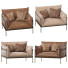 Sessel Paola Lenti Kaba Sessel Leather - HenMat