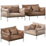 Sessel Paola Lenti Kaba Sessel Leather - HenMat