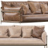 Sofa Paola Lenti Kaba 2-Seater - HenMat