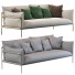Sofa Paola Lenti Kaba 2-Seater Beige - HenMat