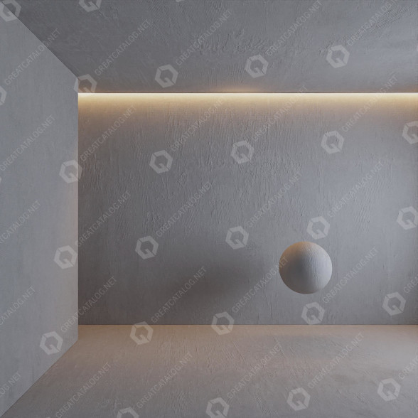 Plâtre Concrete 18 + modèle 3D