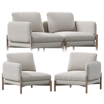 Duvivier Canapes Jules 3D модель