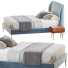 Lit et tables de chevet West Elm Lana Upholstered - Paramatma