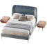 Lit et tables de chevet West Elm Lana Upholstered - Paramatma