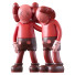 Statuette Kaws Red Blush Along The Way - HenMat
