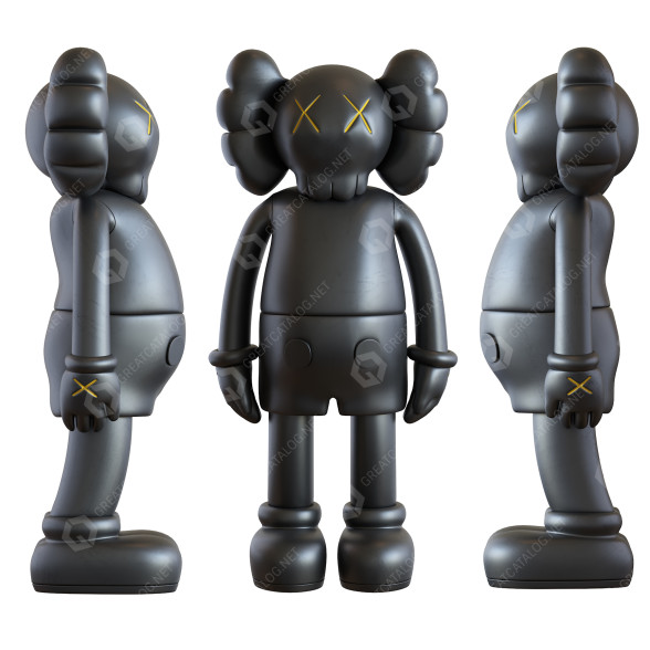 KAWSTOY KAWSクン/KAWS PUSHED COMPANION KAWSTOY KAWSクン/KAWS PUSHED COMPANION Rare KAWS Seated Companion