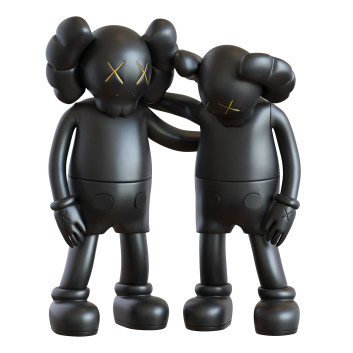 Statuette Kaws Along The Way Grey