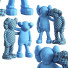 Statuette Kaws Along The Way Grey - HenMat