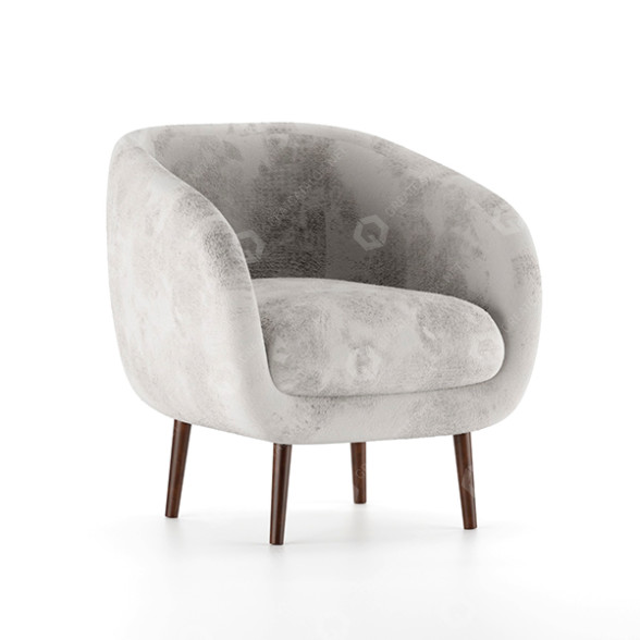 Fauteuil Hanna modèle 3D